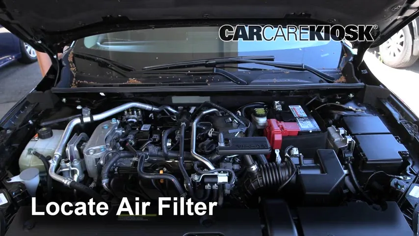 2020 Nissan Sentra S 2.0L 4 Cyl. Air Filter (Engine) Replace